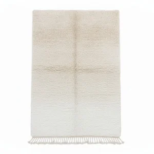 Luxury White Beni Ourain Rug for modern living room